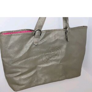 Vince Camuto Shimmering Taupe Tote